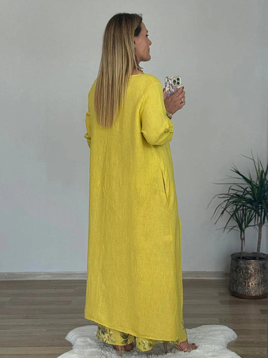 Annette – Long-Sleeved Top and Pants Set