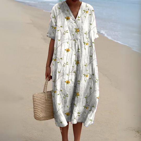 Aliyah – Vibrant Floral Summer Dress