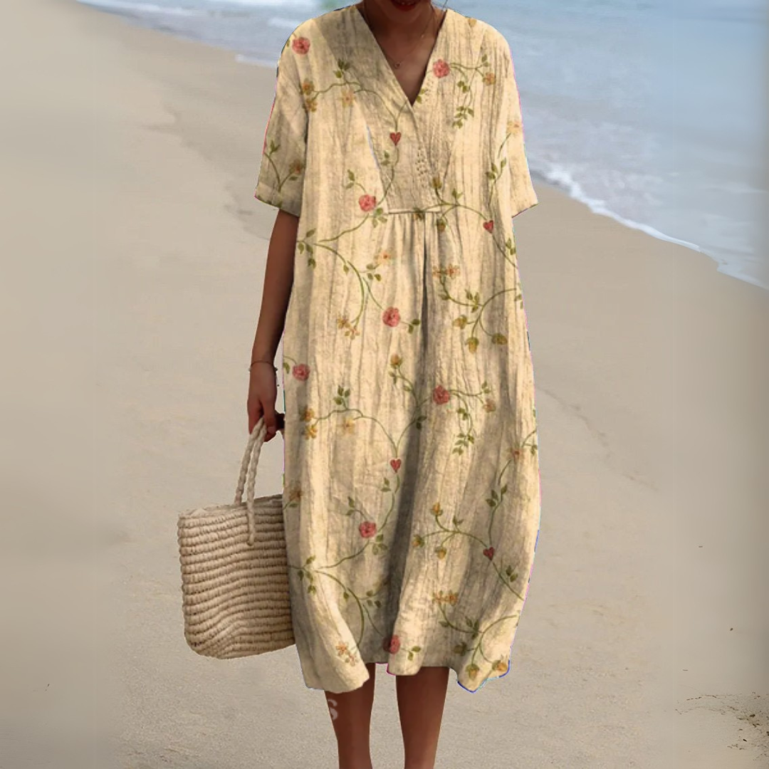 Aliyah – Vibrant Floral Summer Dress