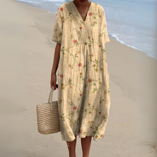 Aliyah – Vibrant Floral Summer Dress