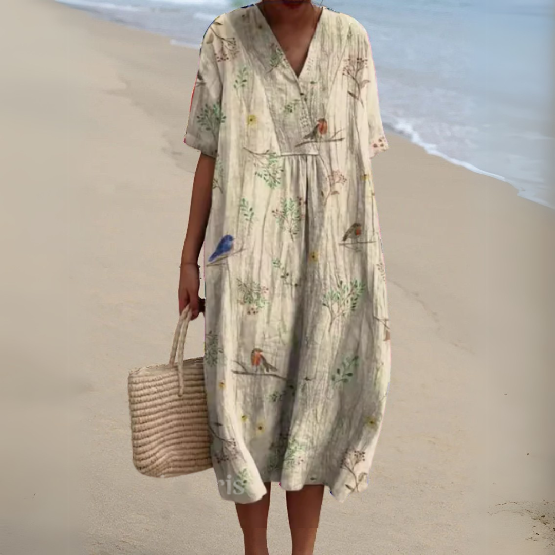 Aliyah – Vibrant Floral Summer Dress