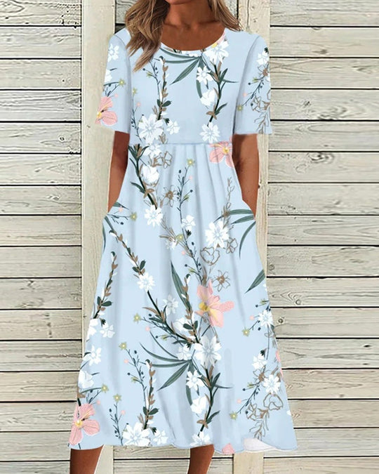 Pia – Printed Summer Dress