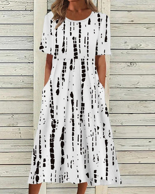 Pia – Printed Summer Dress