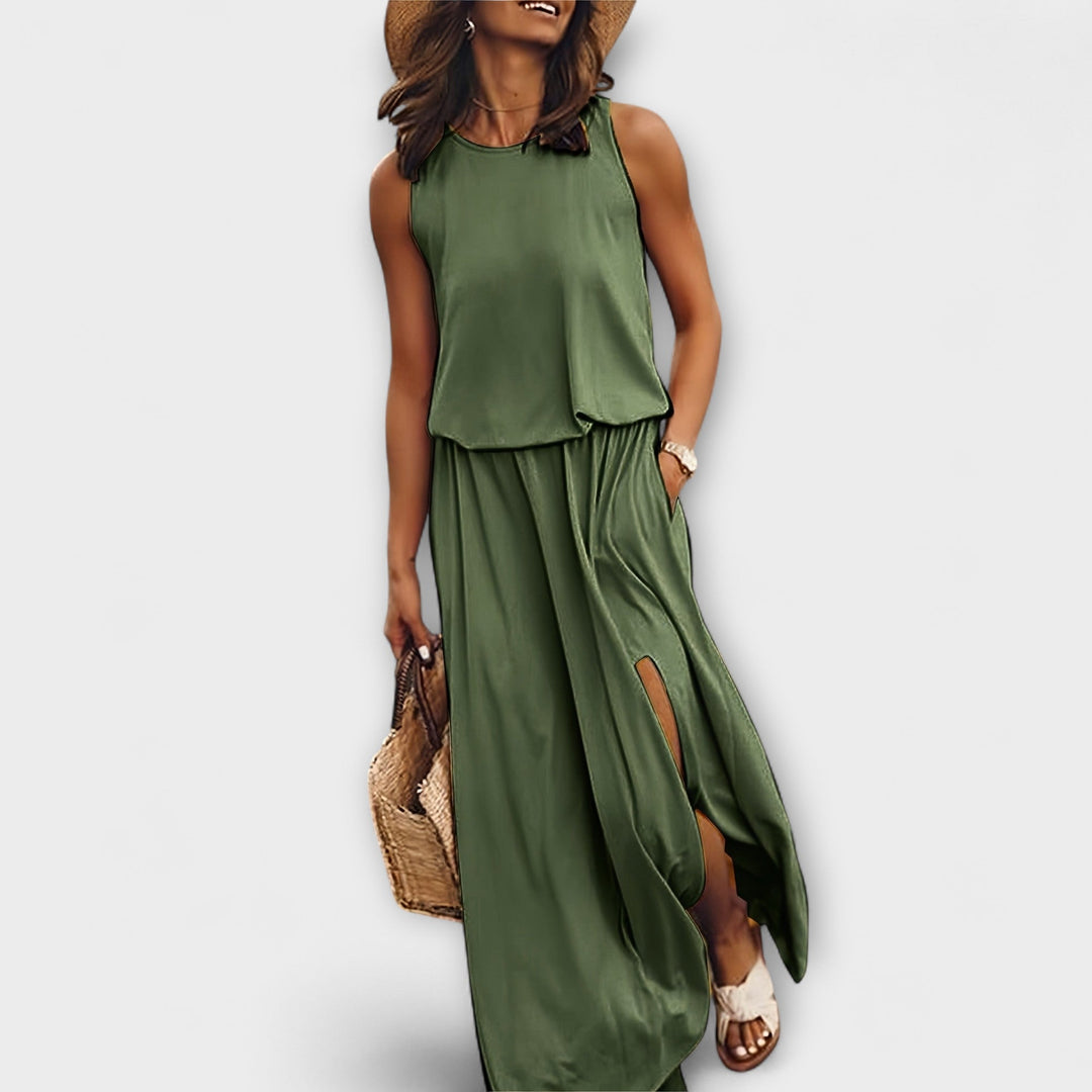 Evelyn – Breezy Summer Maxi Dress