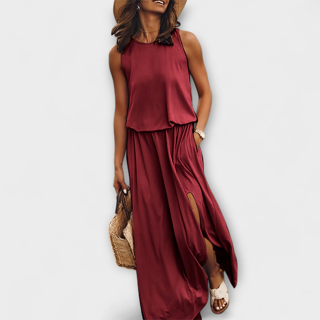 Evelyn – Breezy Summer Maxi Dress