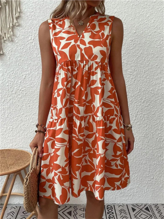 Dianna – Floral Cotton Summer Dress