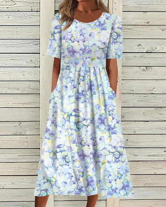 Pia – Printed Summer Dress