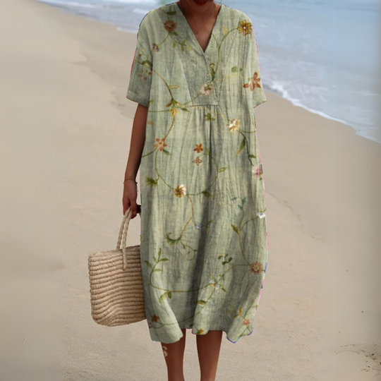 Aliyah – Vibrant Floral Summer Dress