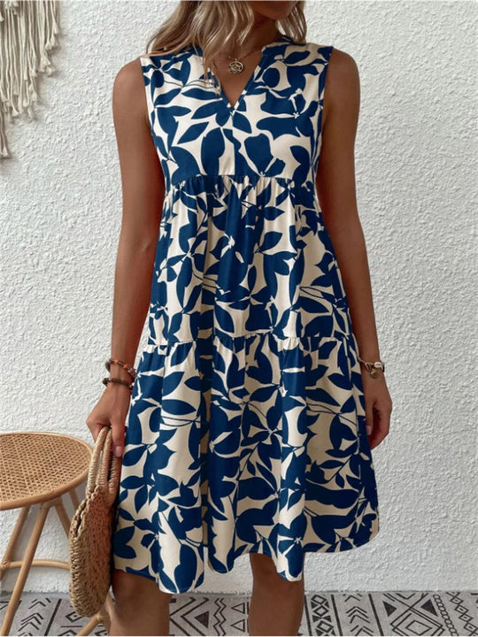 Dianna – Floral Cotton Summer Dress