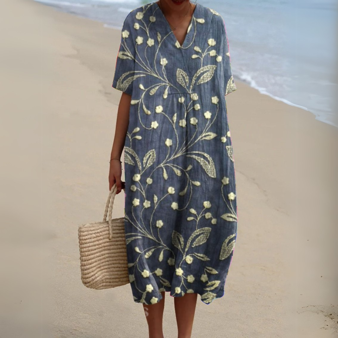 Aliyah – Vibrant Floral Summer Dress