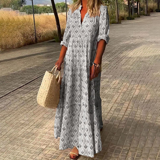 Clarissa – Flowing Boho Dress