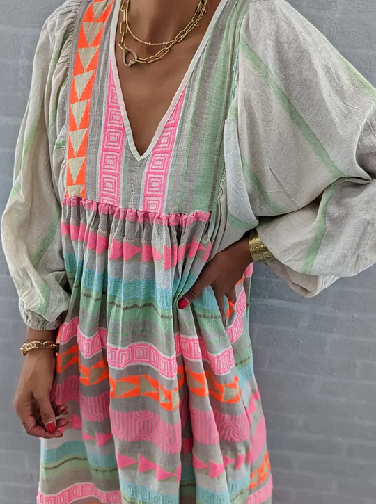 Dea – Ethnic Boho Maxi Dress