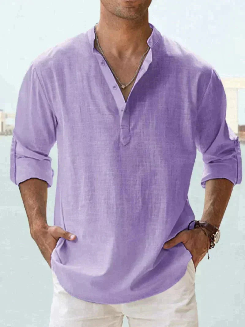 Ethan – Linen Summer Shirt