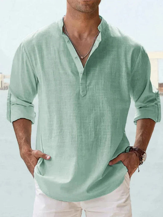 Ethan – Linen Summer Shirt
