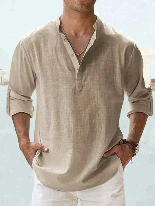 Ethan – Linen Summer Shirt