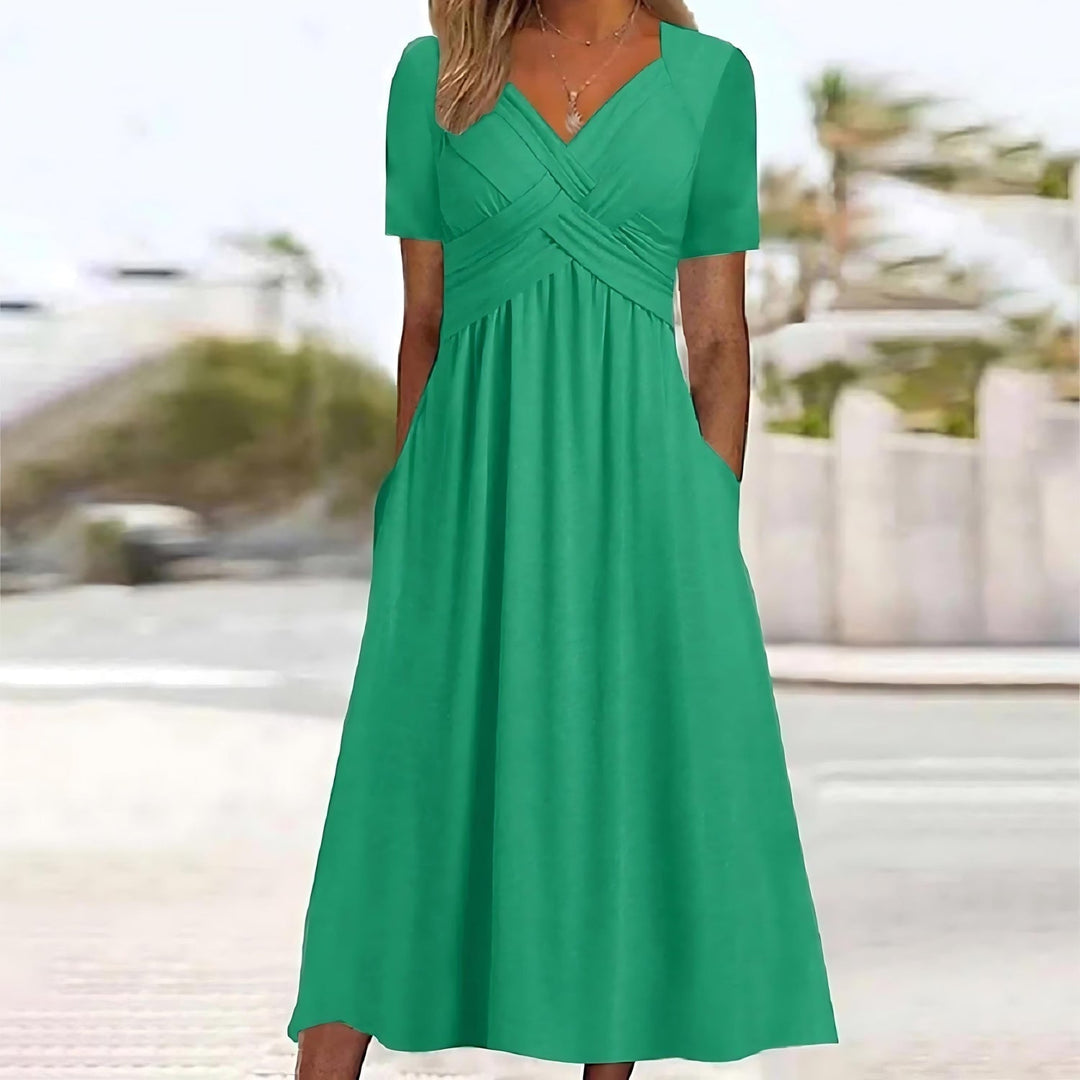 Isadora – Elegant Midi Dress