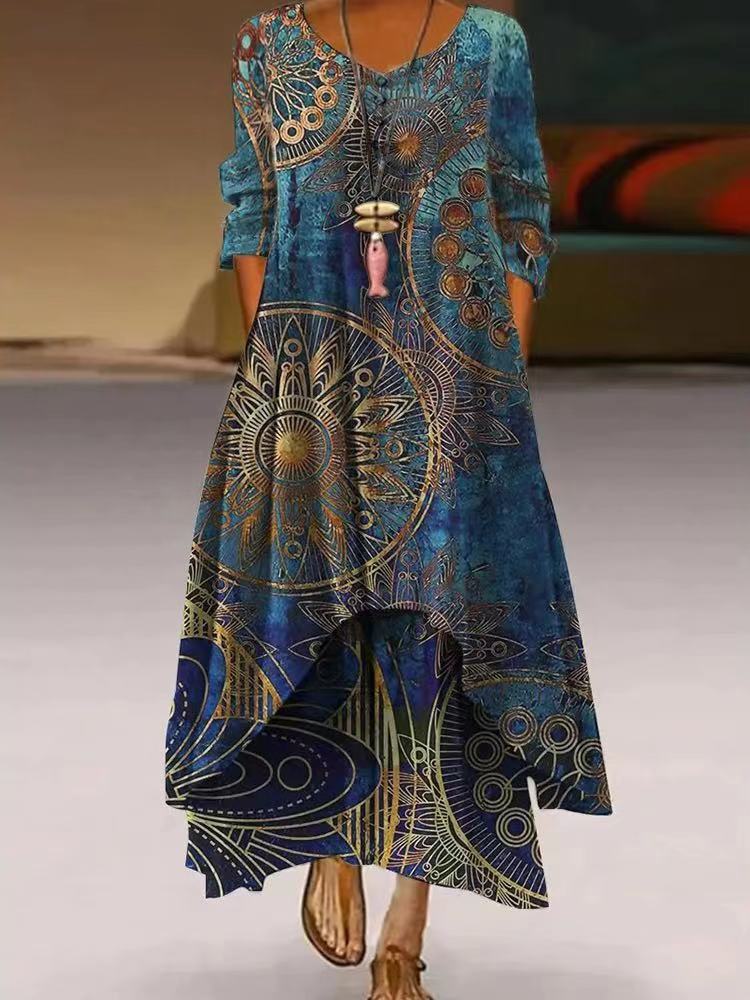 Jill – Flowing Boho Summer Dress