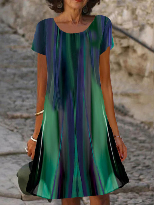 Lauren – Printed Midi Dress