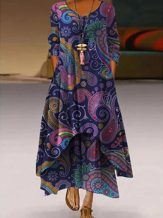 Jill – Flowing Boho Summer Dress