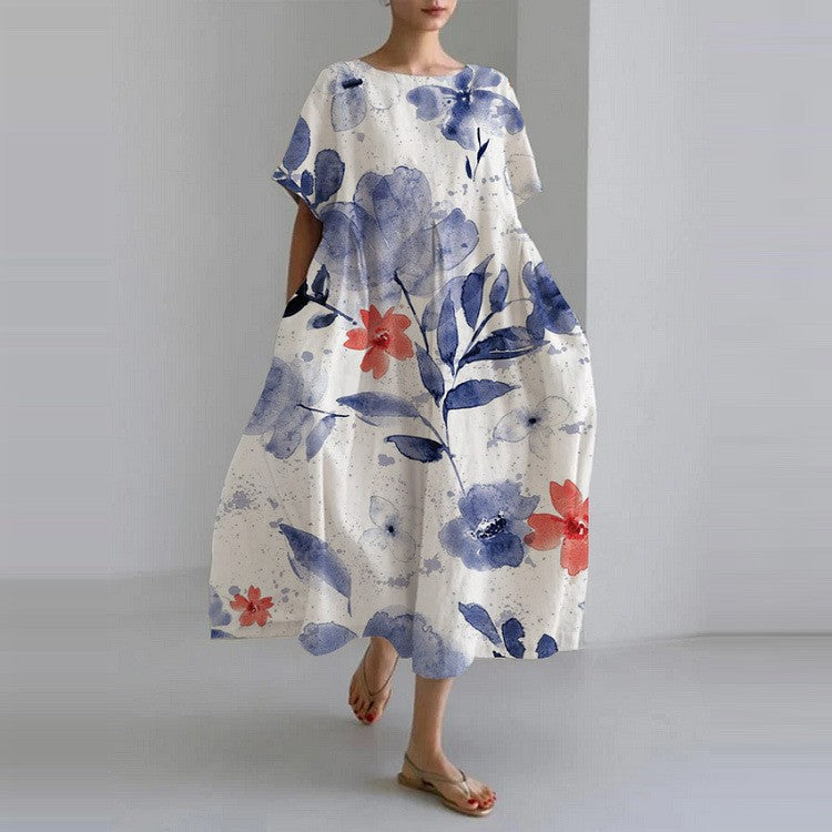 Melissa – Elegant Floral Maxi Dress