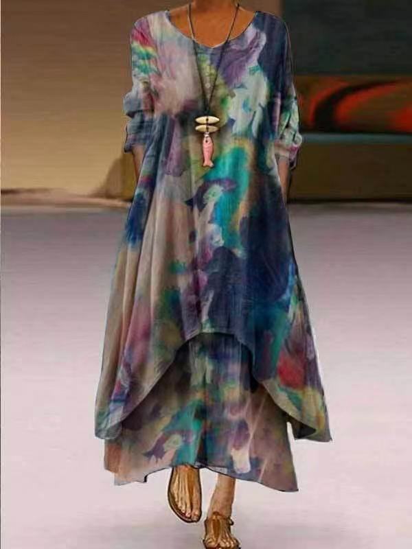 Jill – Flowing Boho Summer Dress