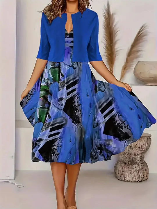 Catalina – Summer Dress and Blazer Set