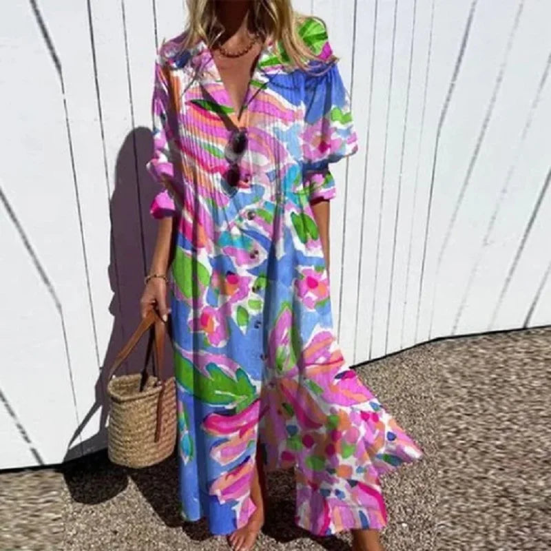 Willa – Boho-inspired Maxi Dress