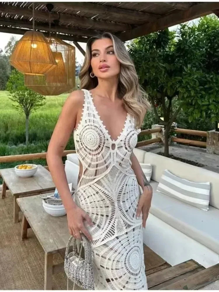 Nadine – Crochet Bodycon Dress