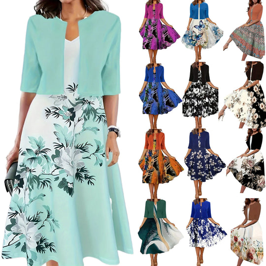 Catalina – Summer Dress and Blazer Set