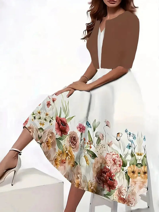 Catalina – Summer Dress and Blazer Set