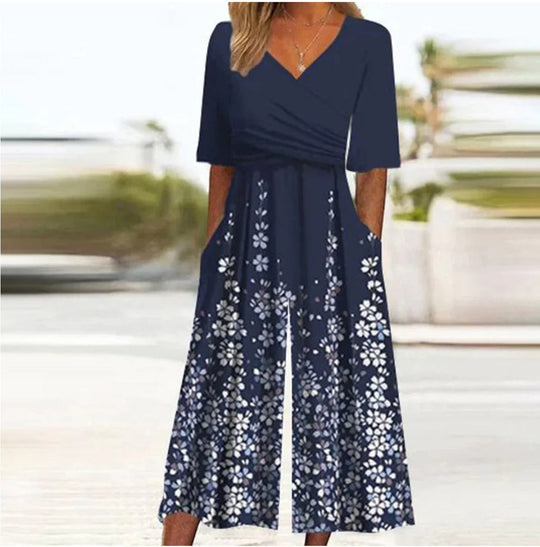 Esther – Elegant Wide-Leg Jumpsuit