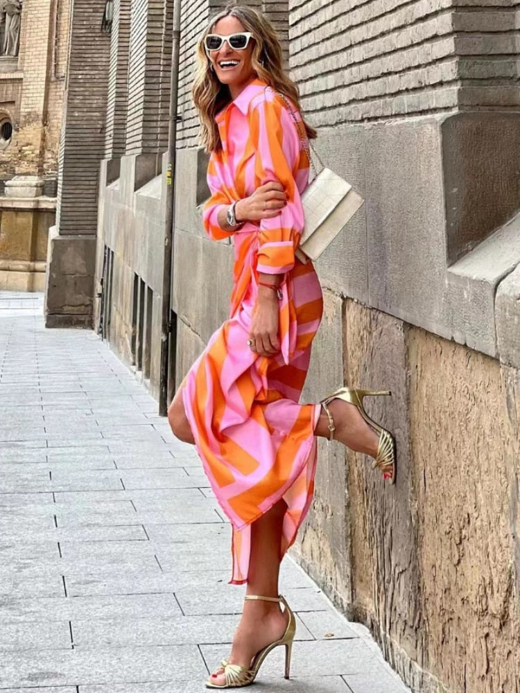 Via – Elegant Summer Wrap Dress
