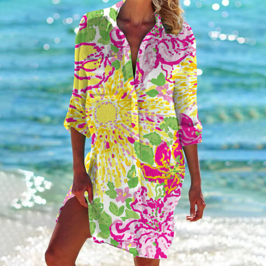 Brie – Printed Summer Shirt
