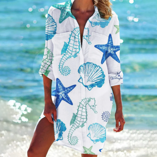 Brie – Printed Summer Shirt