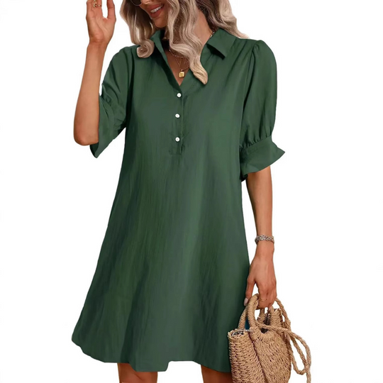 Veronica – Relaxed Shirt Dress