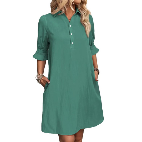 Veronica – Relaxed Shirt Dress