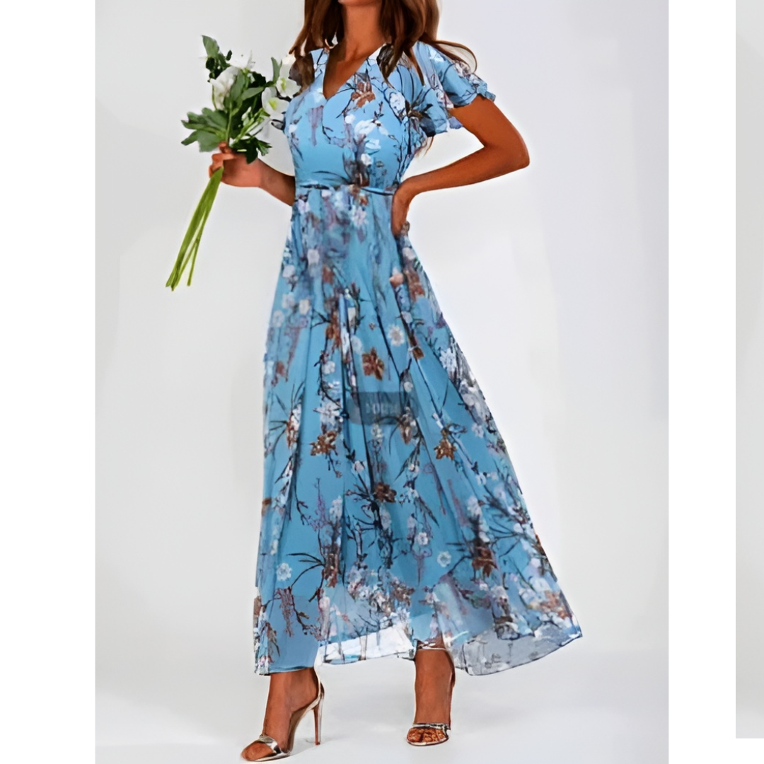 Erica – Floral Maxi Dress