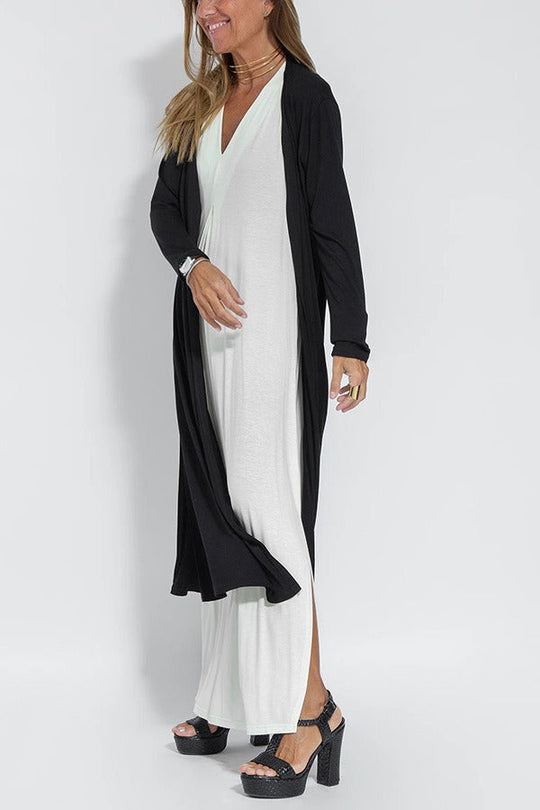 Janine – Elegant Maxi Dress with Matching Cardigan