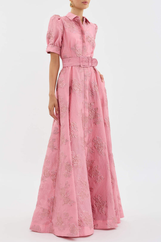 Carmen – Puff Sleeve Maxi Dress