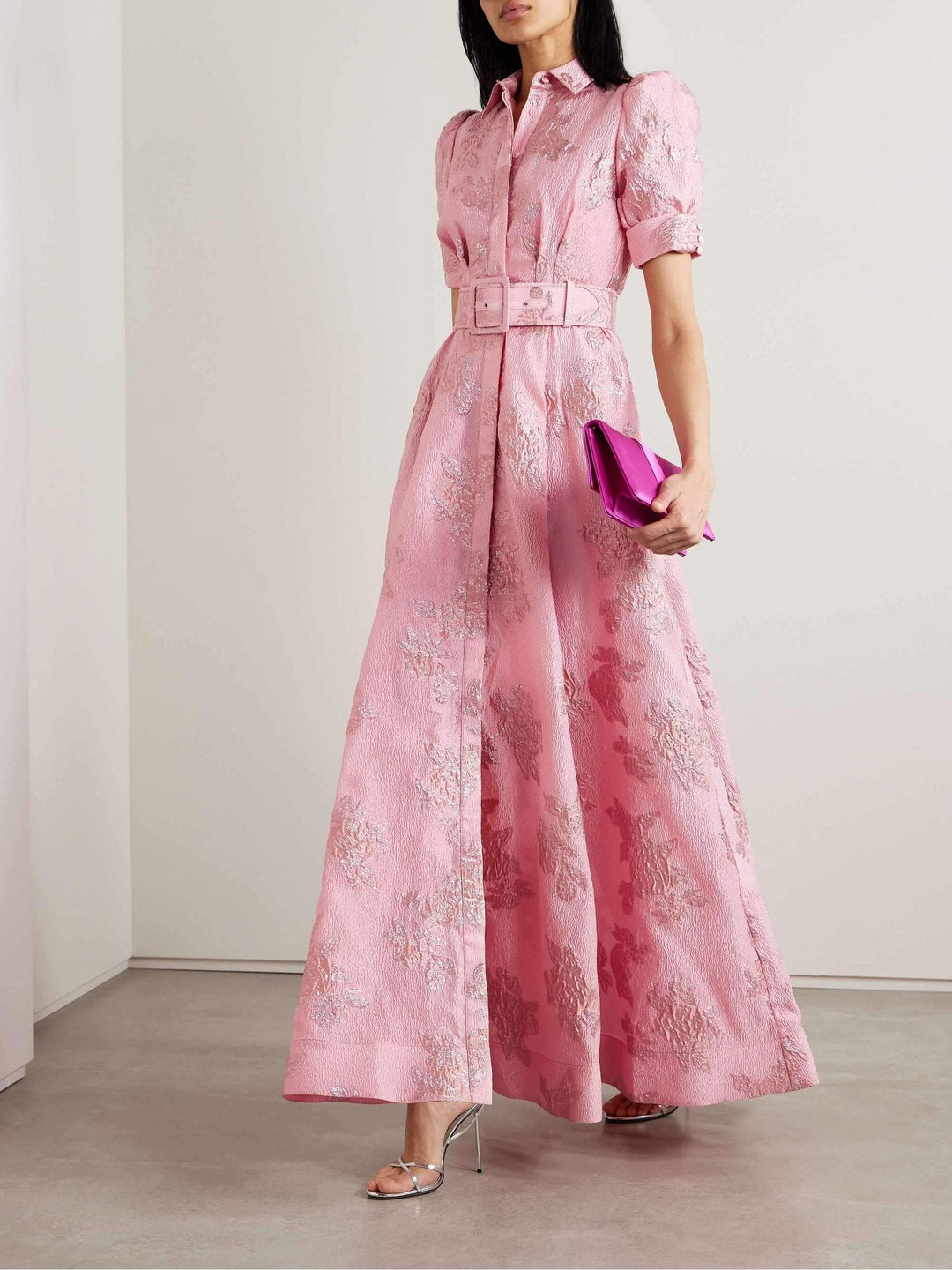 Carmen – Puff Sleeve Maxi Dress