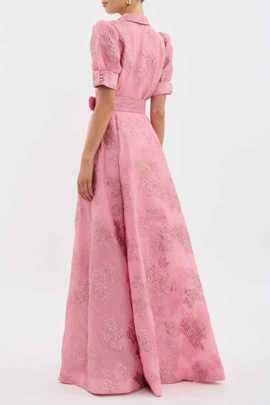 Carmen – Puff Sleeve Maxi Dress
