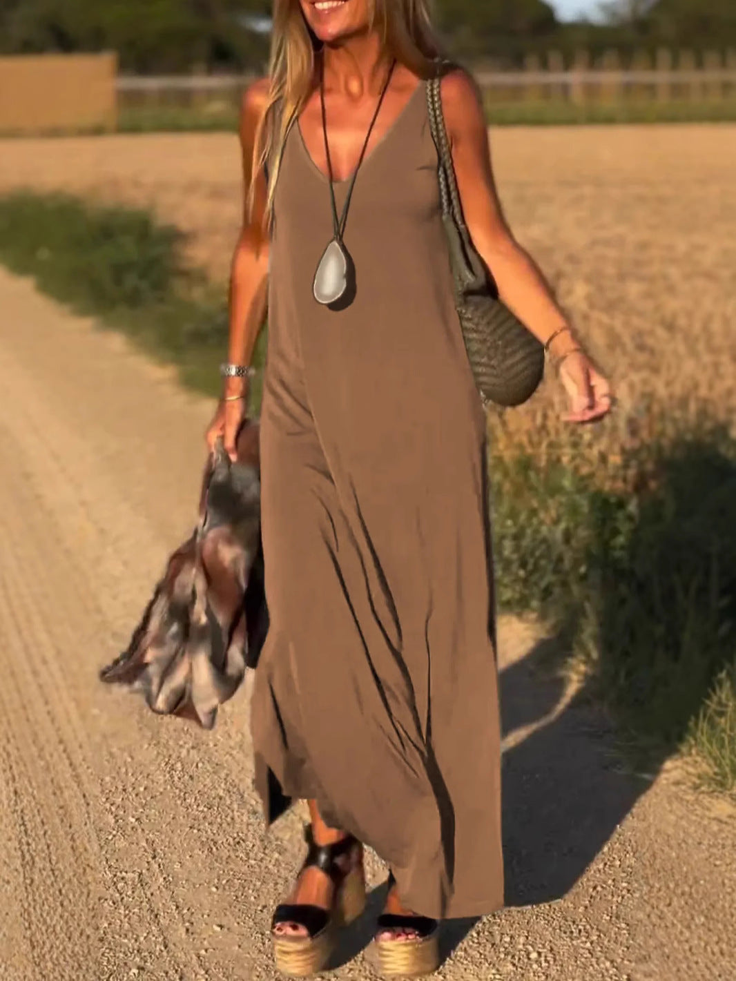 Winry – Flowy Summer Maxi Dress