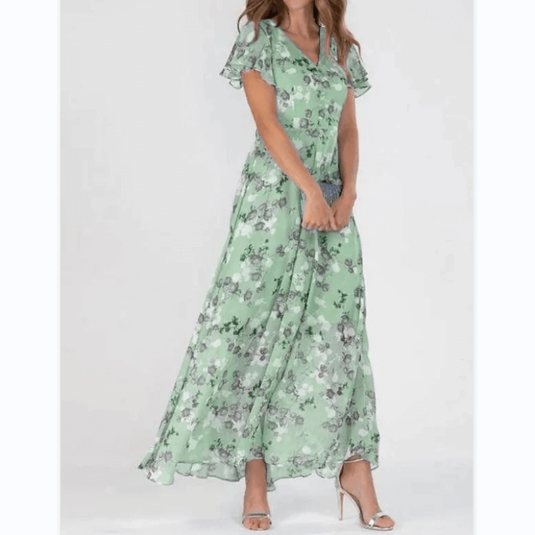 Erica – Floral Maxi Dress