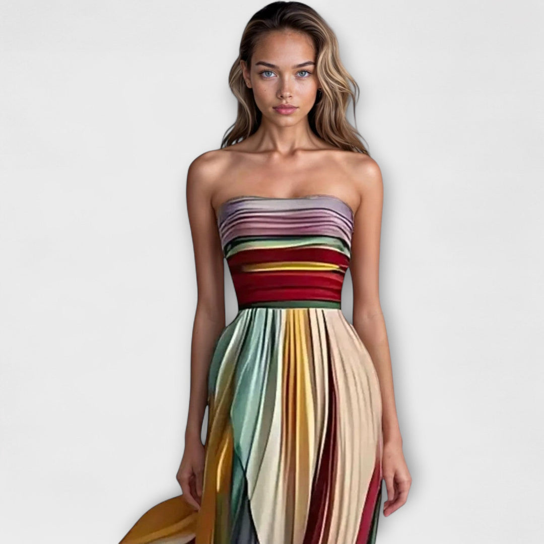 Eve – Colourful Maxi Dress