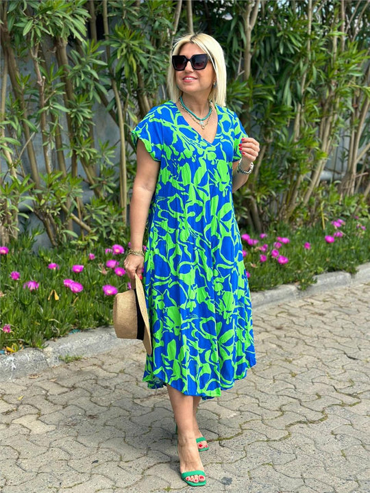Anita – Elegant Floral Dress