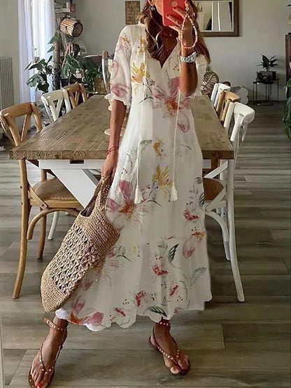 Lisa – Boho-Inspired A-Line Dress