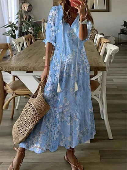 Lisa – Boho-Inspired A-Line Dress