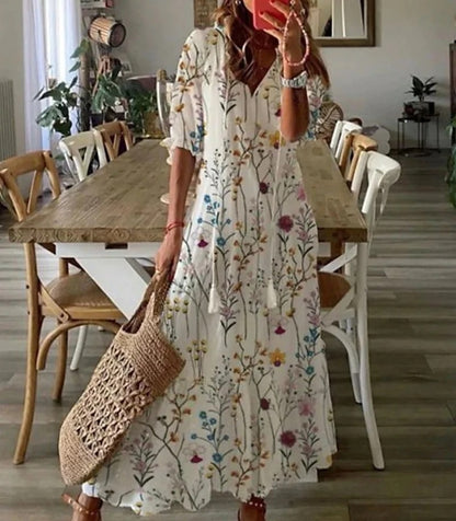 Lisa – Boho-Inspired A-Line Dress