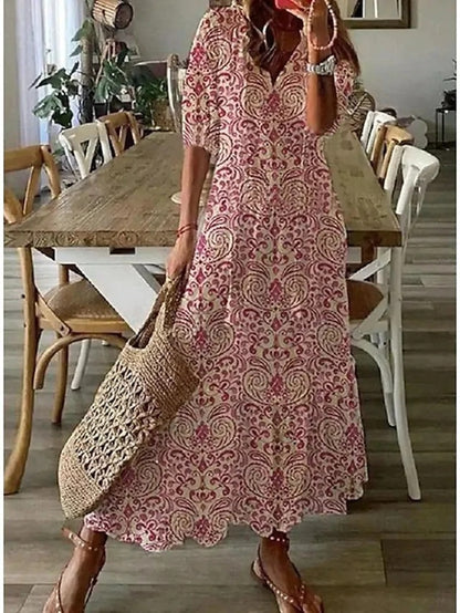 Lisa – Boho-Inspired A-Line Dress