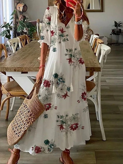 Lisa – Boho-Inspired A-Line Dress